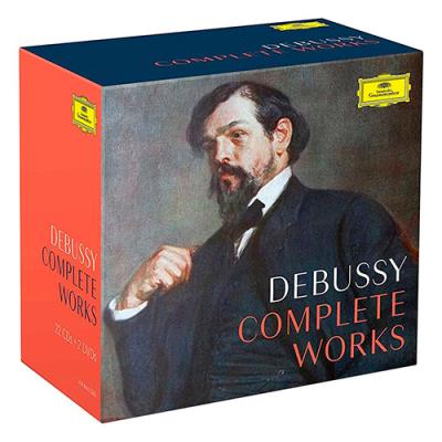 CD Debussy Complete Works 22CD+2DVD