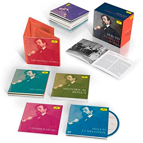 CD Debussy Complete Works 22CD+2DVD