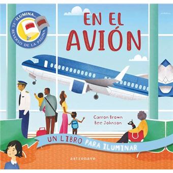 En el avión. Un libro para iluminar