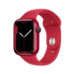 Apple Watch S7 45 mm GPS Caja de aluminio (PRODUCT)RED y correa deportiva (PRODUCT)RED