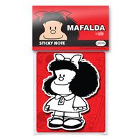 Notas adhesivas Mafalda con vestido liso