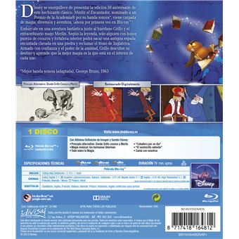 Merlín el encantador (Edición 50 aniversario - Formato Blu-Ray)