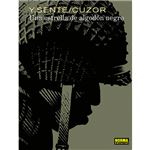 Una estrella de algodón negro