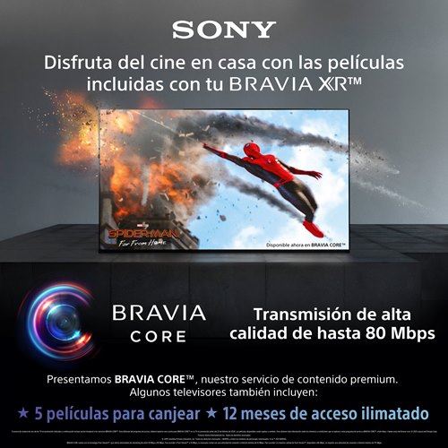 Oferta TV Sony 55 XR55A80J UHD OLED