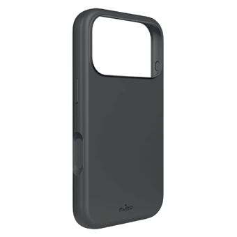 Funda de Silicona líquida con MagSafe Puro Icon Mag Pro Negro para Apple iPhone 18