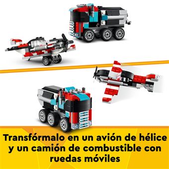 LEGO Creator 31146 Camión Plataforma con Helicóptero - Lego - Comprar en  Fnac