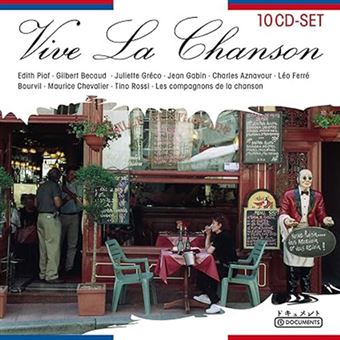 Box Set Vive la Chanson - 10 CDs