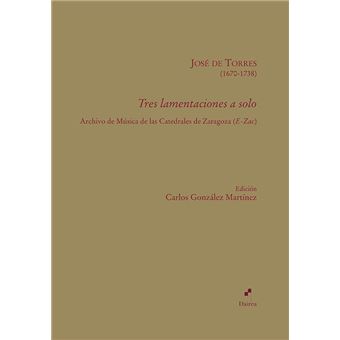 Tres lamentaciones a solo