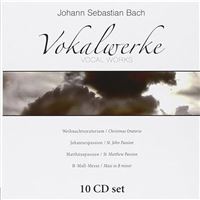 Box Set Bach: Vokalwerke - 10 CDs