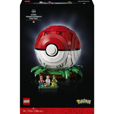 Lego pokémon 72154 poké ball: grandes momentos del entrenador