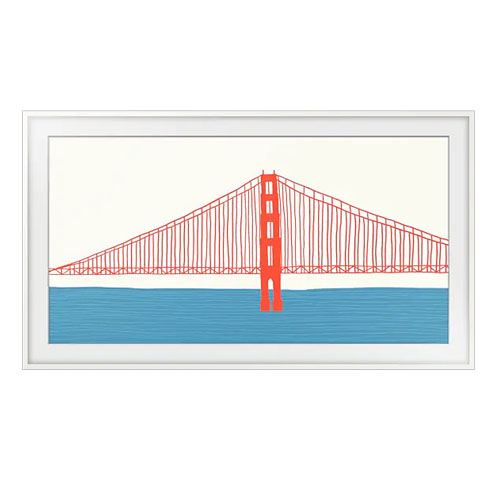 Marco Para Tv 43'' Samsung The Frame Vg-scfa43wtbxc Blanco