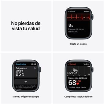 paraguas escarcha Colaborar con Apple Watch S7 Nike 45 mm GPS Caja de aluminio medianoche y correa Nike  Sport Antracita/Negro - Reloj conectado - Comprar al mejor precio | Fnac