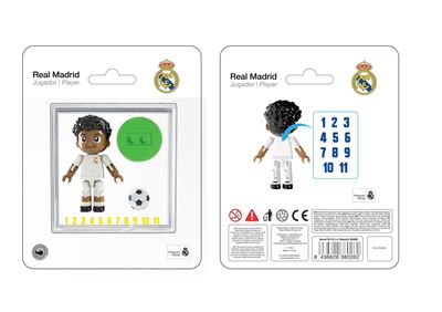 Figura jugador real madrid mod 4 4cm