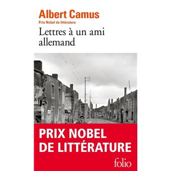 Lettres à un ami allemand