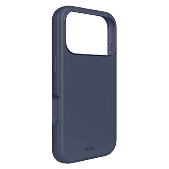 Funda de Silicona líquida con MagSafe Puro Icon Mag Pro Azul para Apple iPhone 18