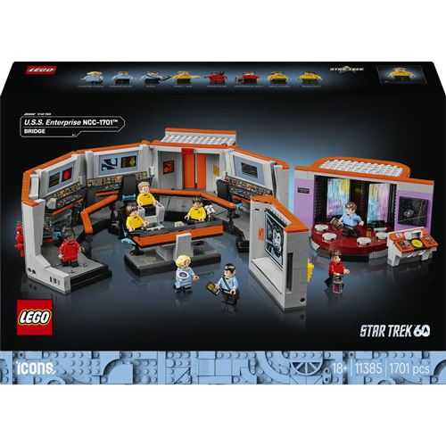 Lego icons 11385 star trek: puente de la u.s.s. Enterprise ncc-1701