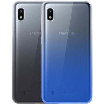 Kit 2 fundas Bigben Negro/Azul para Samsung Galaxy A10
