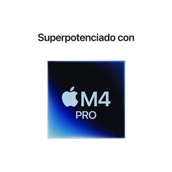 Apple Mac Mini M4 Pro CPU 12, GPU 16, 48GB RAM, 512GB SSD, Plata