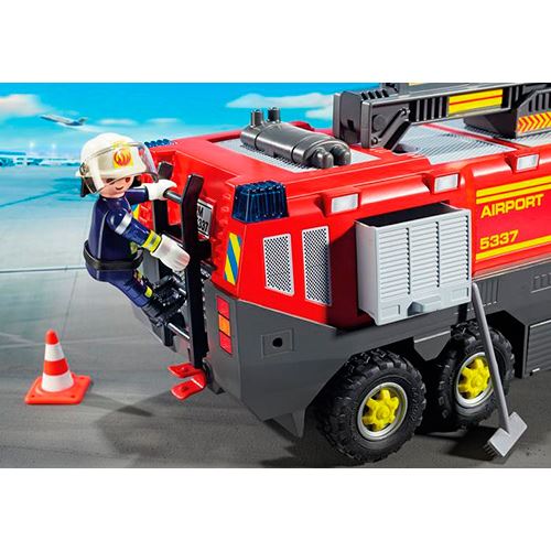 Playmobil 5337 City Action Cami n Bomberos Aeropuerto Playmobil