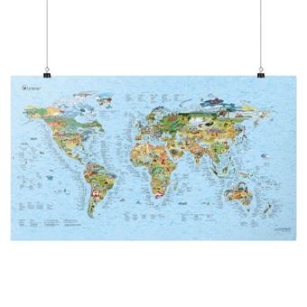 Poster Surftrip Map - 1