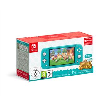 Consola Nintendo Switch Lite Azul + Animal New Horizons - Consola - Los mejores precios |