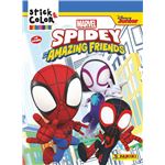 Spiderman and friends-stick &amp; color