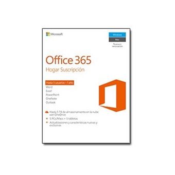 Microsoft Office 365 Hogar 1 año
