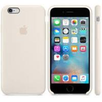 Funda Silicone Case para el iPhone 6s Blanco antiguo