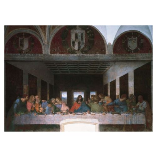Puzzle Leonardo Da Vinci: La última cena 1000 piezas Puzzle