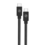Cable de carga magnético Muvit for change Tipo C a Tipo C 3A 60W Negro