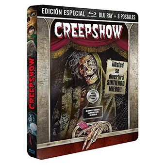 Creepshow Ed Especial Limitada - Steelbook Blu-Ray + Postales