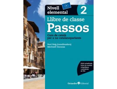 Libro Passos 2 llibre classe nivell elemental de varios autores 2. bàsic. curs català per no catalanoparlants