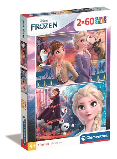 Puzzle clementoni 2x60 frozen 2