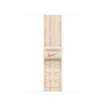 Correa Apple Loop Nike Sport Blanco estrella/Rosa para Apple Watch 46mm