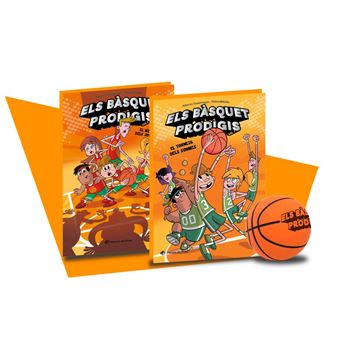 Estoig Els Bàsquet Prodigis: 2 llibres + pilota