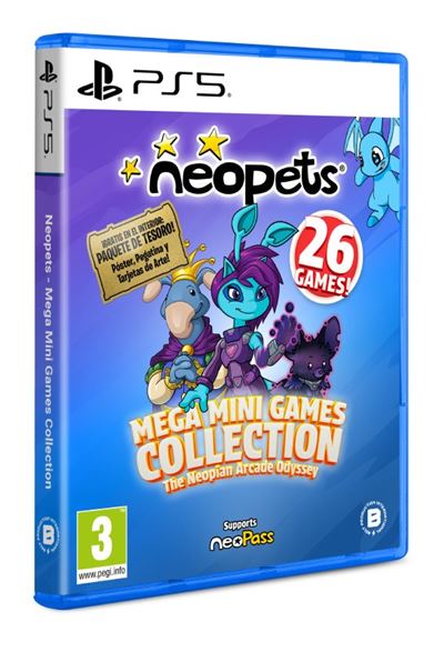 Neopets Mega Mini Games Collection: The Neopian Arcade Odyssey - Day 1 Edition Ps5