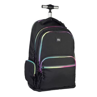 Milan Mochila Con ruedas 6 cremalleras 25l sunset