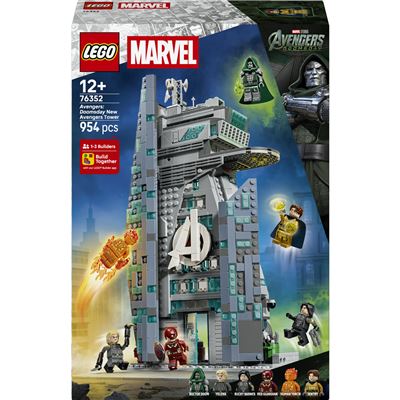 Lego super heroes 76352 nueva torre vengadores de avengers: doomsday