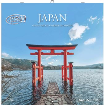 Calendario 2026 30X30 Japan - 1