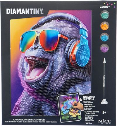 Diamantiny level up quadro dj gorilla