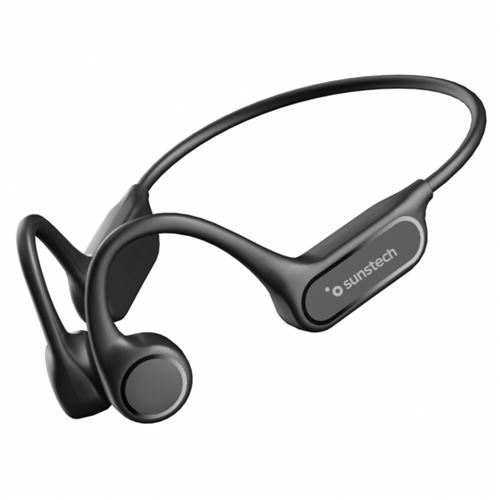 Auriculares Deportivos Bluetooth De Conducción Ósea Sunstech Triton Ii Negro