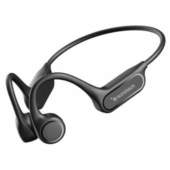 Auriculares deportivos Bluetooth de conducción ósea Sunstech Triton II Negro