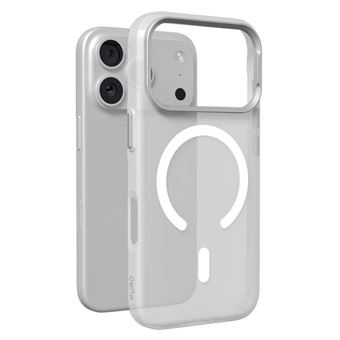 Funda con MagSafe Puro Lightfeel Blanco transparente para Apple iPhone 18 Pro