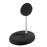 Base de carga inalámbrica Muvit 2 en 1 con soporte Magsafe Negro