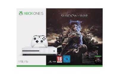 Consola Xbox One S 1TB + Sombras de Guerra