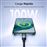 Cable Subblim Powermag LED 100W USB-C a USB-C 2m Negro
