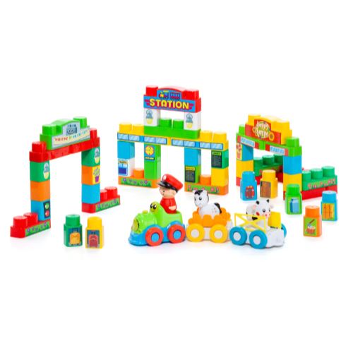 Set Moltó Blocks Tren electrónico Tapiz Comprar en Fnac