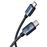 Cable de carga Baseus Crystal Shine USB-C 100W 1,2m Negro