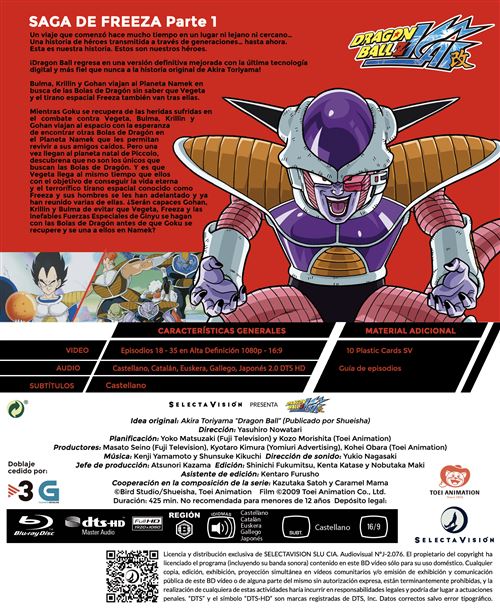 Dragon Ball Z Kai Box 2 Episodios 18 A 35 - DVD - | Fnac