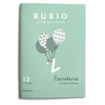 Escritura rubio 13